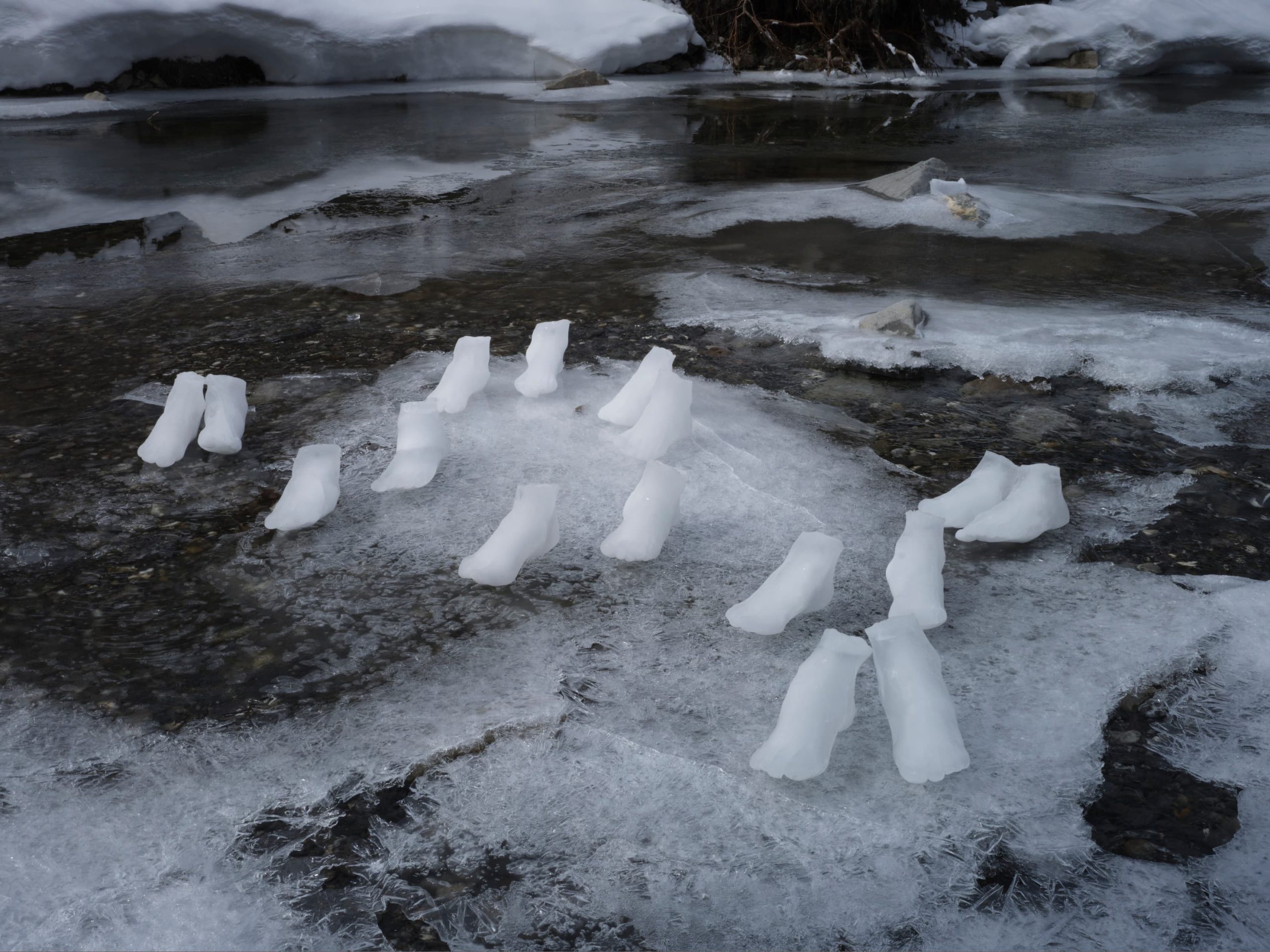 pieds de glace par Christophe Loiseau